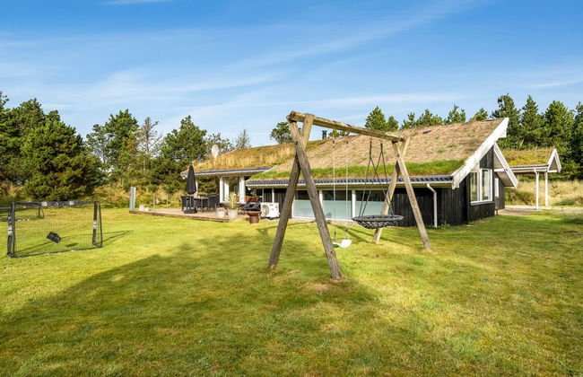 Casa de 4 quartos em Blokhus com piscina privada e terraço - Foto 6