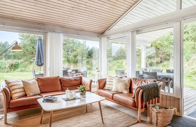Casa de 4 quartos em Blokhus com piscina privada e terraço - Foto 25