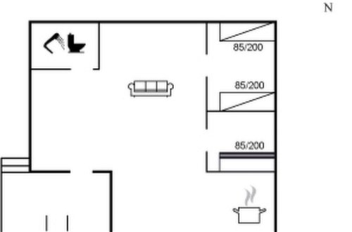 Foto 21 - Haus mit 2 Schlafzimmern in Rømø mit terrasse