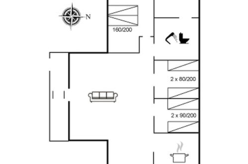 Foto 33 - Casa de 3 quartos em Blåvand com terraço