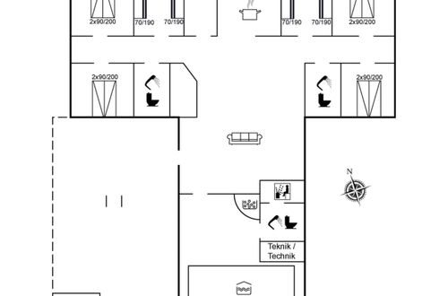 Foto 32 - Casa con 6 camere da letto a Ulfborg con piscina privata e terrazza