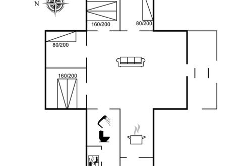 Foto 2 - Casa de 4 quartos em Sydals com terraço e sauna