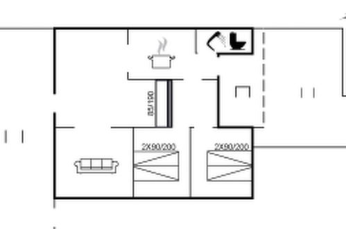 Foto 20 - Haus mit 3 Schlafzimmern in Vejers Strand mit terrasse