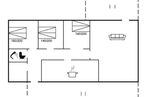 Foto 23 - Casa con 3 camere da letto a Klitmøller con terrazza