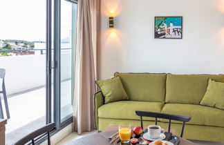 Foto 3 - Apartamento de 2 quartos em Biarritz com piscina e vistas do mar