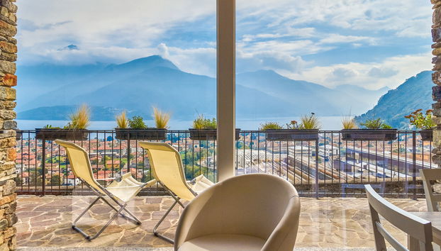 Casa con 3 camere da letto a Dongo con piscina privata e giardino - Foto 4
