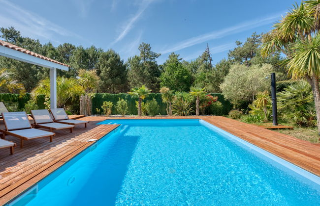 Casa de 6 quartos em Vensac com piscina privada e jardim - Foto 22
