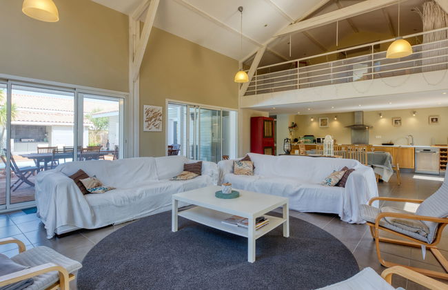 Casa de 6 quartos em Vensac com piscina privada e jardim - Foto 3