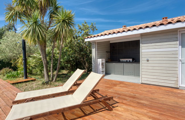 Casa de 6 quartos em Vensac com piscina privada e jardim - Foto 25