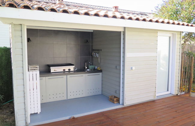 Casa de 6 quartos em Vensac com piscina privada e jardim - Foto 26