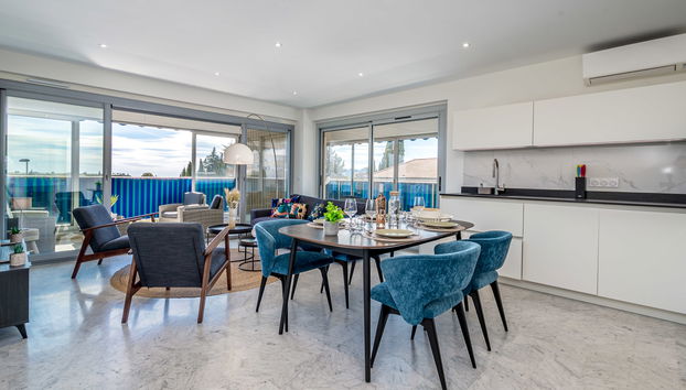 Apartamento de 3 quartos em Cannes com piscina e terraço - Foto 3