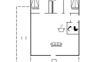 Foto 2 - Casa de 3 quartos em Løkken com terraço