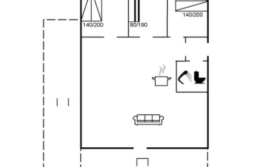 Foto 30 - Casa con 3 camere da letto a Løkken con terrazza