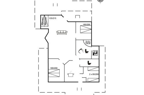 Photo 29 - Maison de 3 chambres à Løkken avec terrasse et sauna