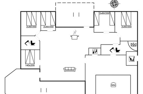 Foto 3 - Casa con 5 camere da letto a Løkken con piscina privata e terrazza