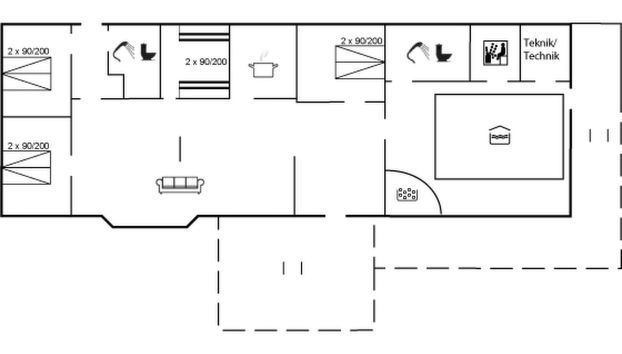 Maison de 4 chambres à Løkken avec piscine privée et terrasse - Photo 2