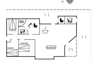 Foto 2 - Casa de 3 quartos em Løkken com terraço e sauna