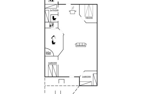 Photo 23 - Maison de 4 chambres à Hasle avec terrasse et sauna