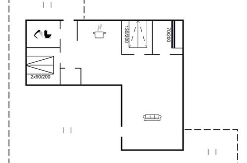 Foto 14 - Casa de 3 quartos em Løkken com terraço
