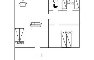 Foto 2 - Apartamento de 2 quartos em Allinge com piscina e terraço