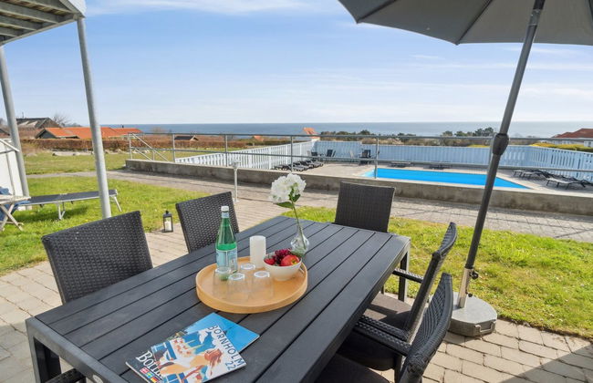Apartamento de 2 quartos em Allinge com piscina e terraço - Foto 5