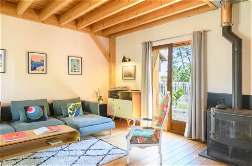 Foto 6 - Haus mit 4 Schlafzimmern in Saint-Julien-en-Born mit terrasse und blick aufs meer