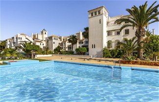 Foto 1 - Appartamento con 1 camera da letto a Roquetas de Mar con piscina e vista mare