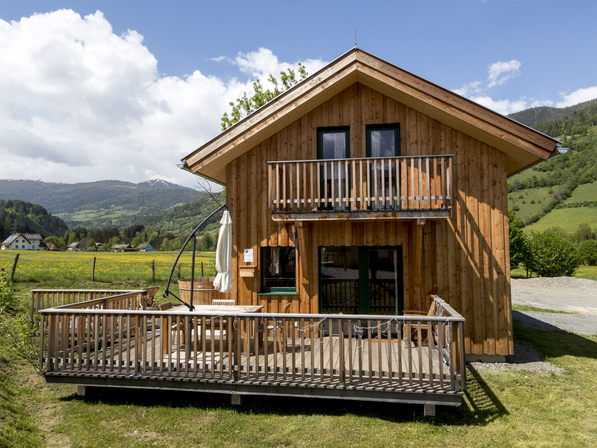 Foto 1 - Haus mit 2 Schlafzimmern in Sankt Georgen am Kreischberg mit terrasse und blick auf die berge