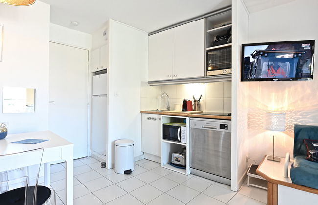 Apartamento de 1 quarto em Saint-Raphaël com piscina e jardim - Foto 7