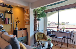 Foto 2 - Apartamento de 1 habitación en Bidart con piscina y vistas al mar
