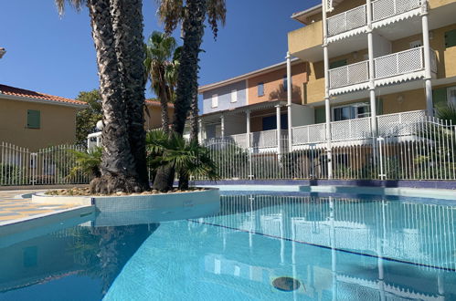 Foto 23 - Casa de 2 habitaciones en Agde con piscina y vistas al mar