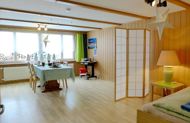 Apartamento de 2 quartos em Lauterbrunnen com jardim e terraço - Foto 3