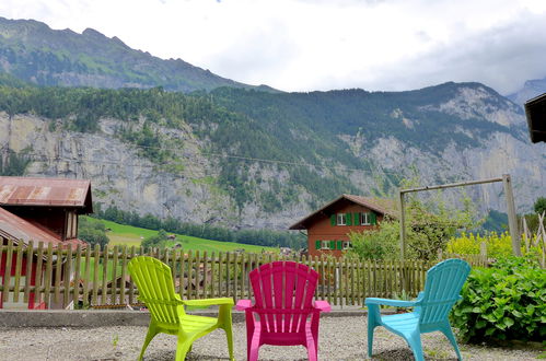 Foto 10 - Apartment mit 1 Schlafzimmer in Lauterbrunnen mit garten und terrasse