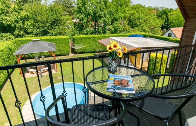 Casa de 5 quartos em Balatonszárszó com piscina privada e jardim - Foto 8