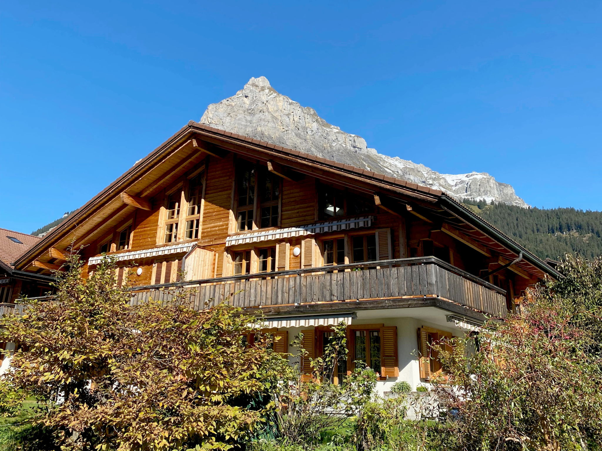 Photo 1 - Appartement de 2 chambres à Kandersteg avec vues sur la montagne