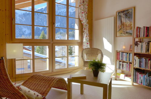 Foto 16 - Apartamento de 2 quartos em Kandersteg com vista para a montanha