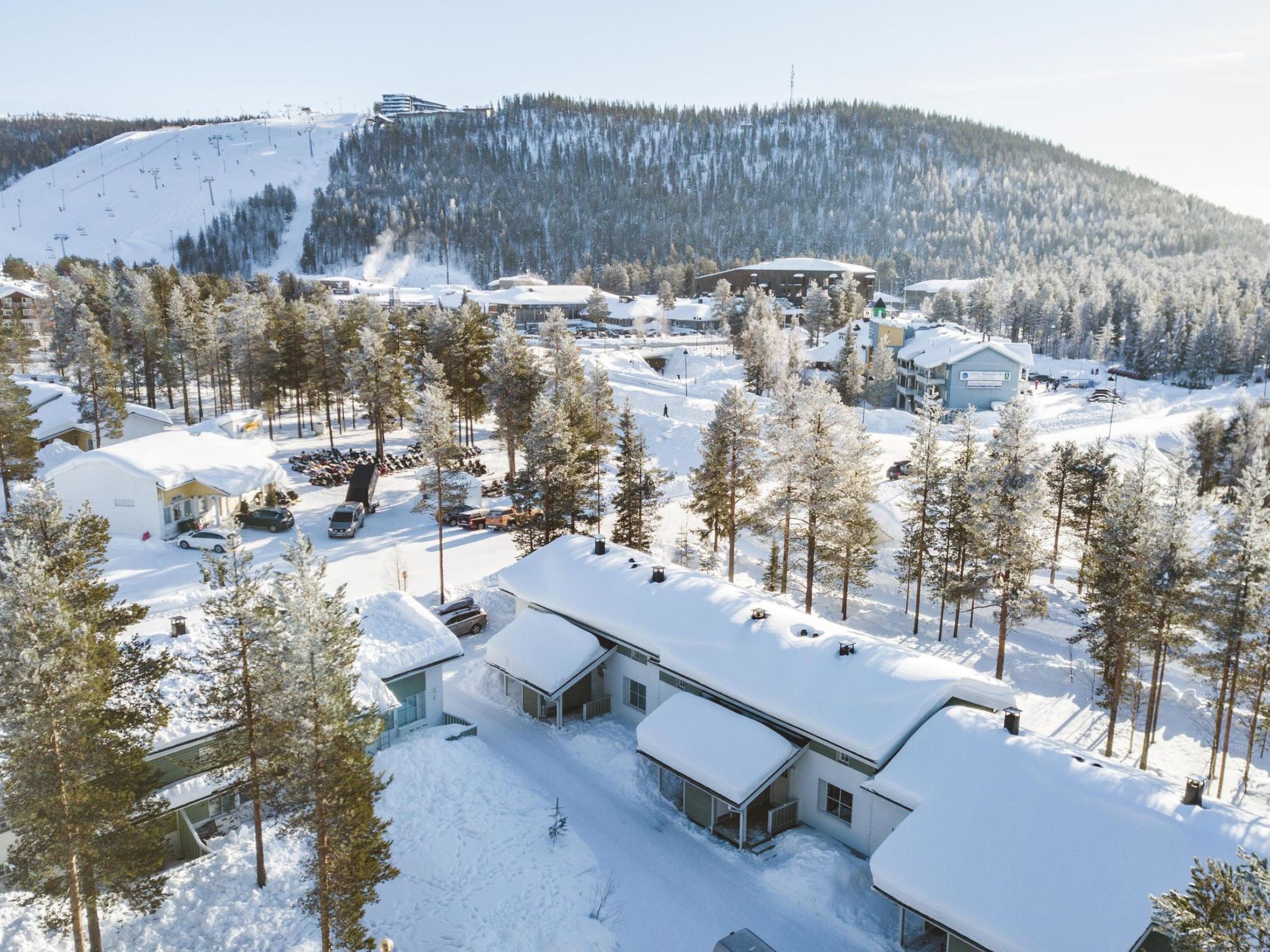 Foto 1 - Casa de 3 habitaciones en Kittilä con sauna y vistas a la montaña