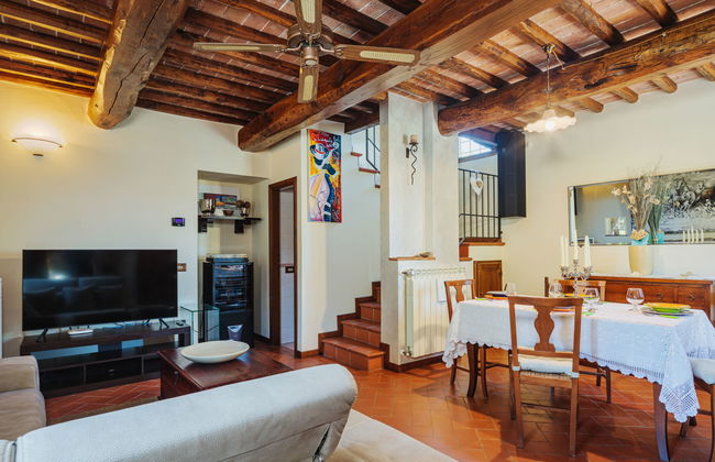 Casa de 3 quartos em Capannori com piscina privada e jardim - Foto 9