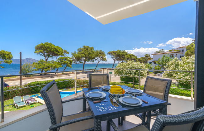 Apartamento de 2 quartos em Pollença com piscina e jardim - Foto 2