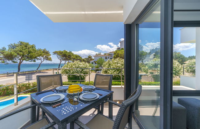 Apartamento de 2 quartos em Pollença com piscina e jardim - Foto 12
