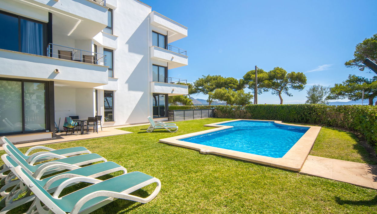 Apartment mit 2 Schlafzimmern in Pollença mit schwimmbad und garten - Foto 1