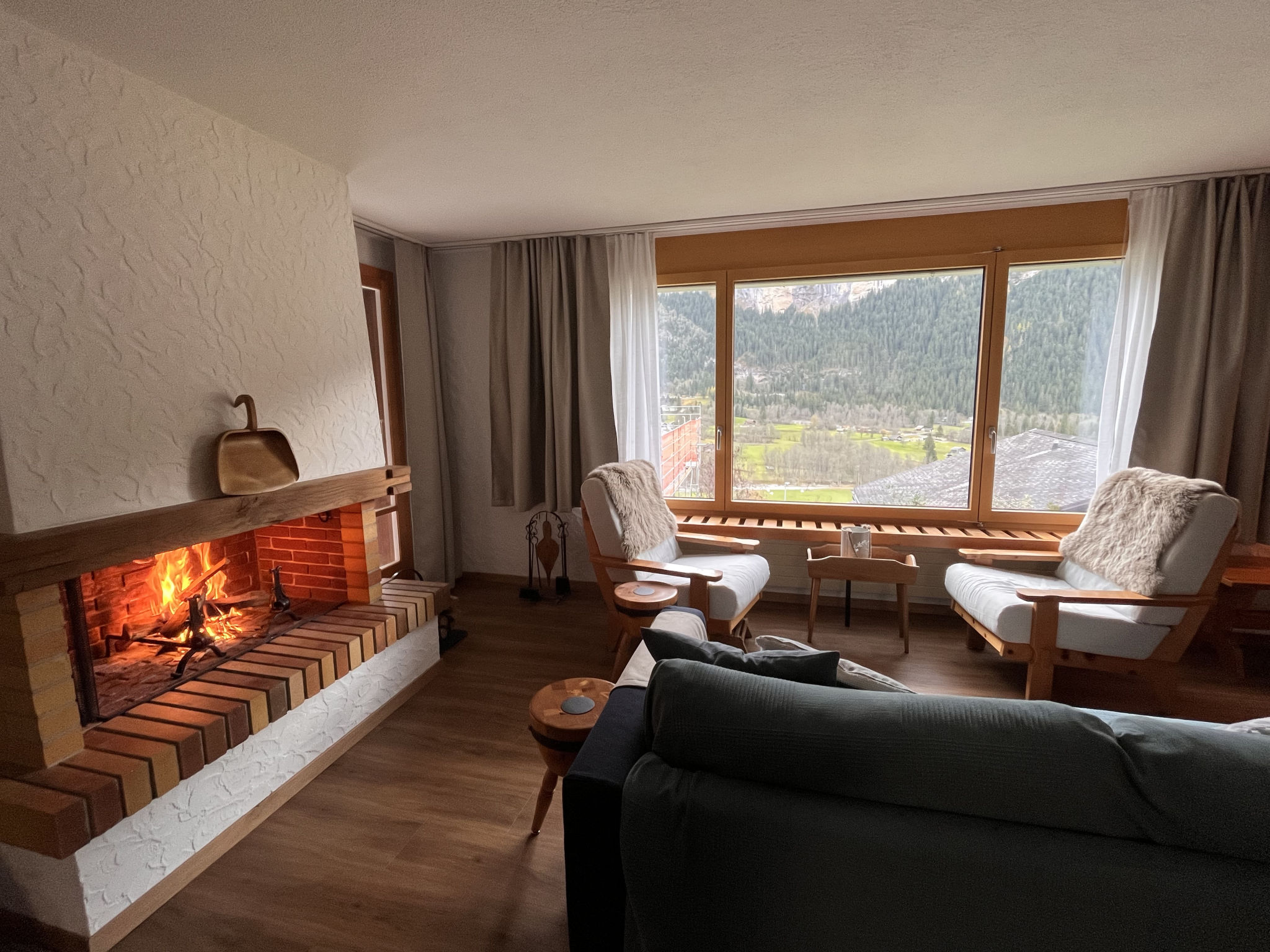 Foto 3 - Appartamento con 1 camera da letto a Grindelwald con vista sulle montagne