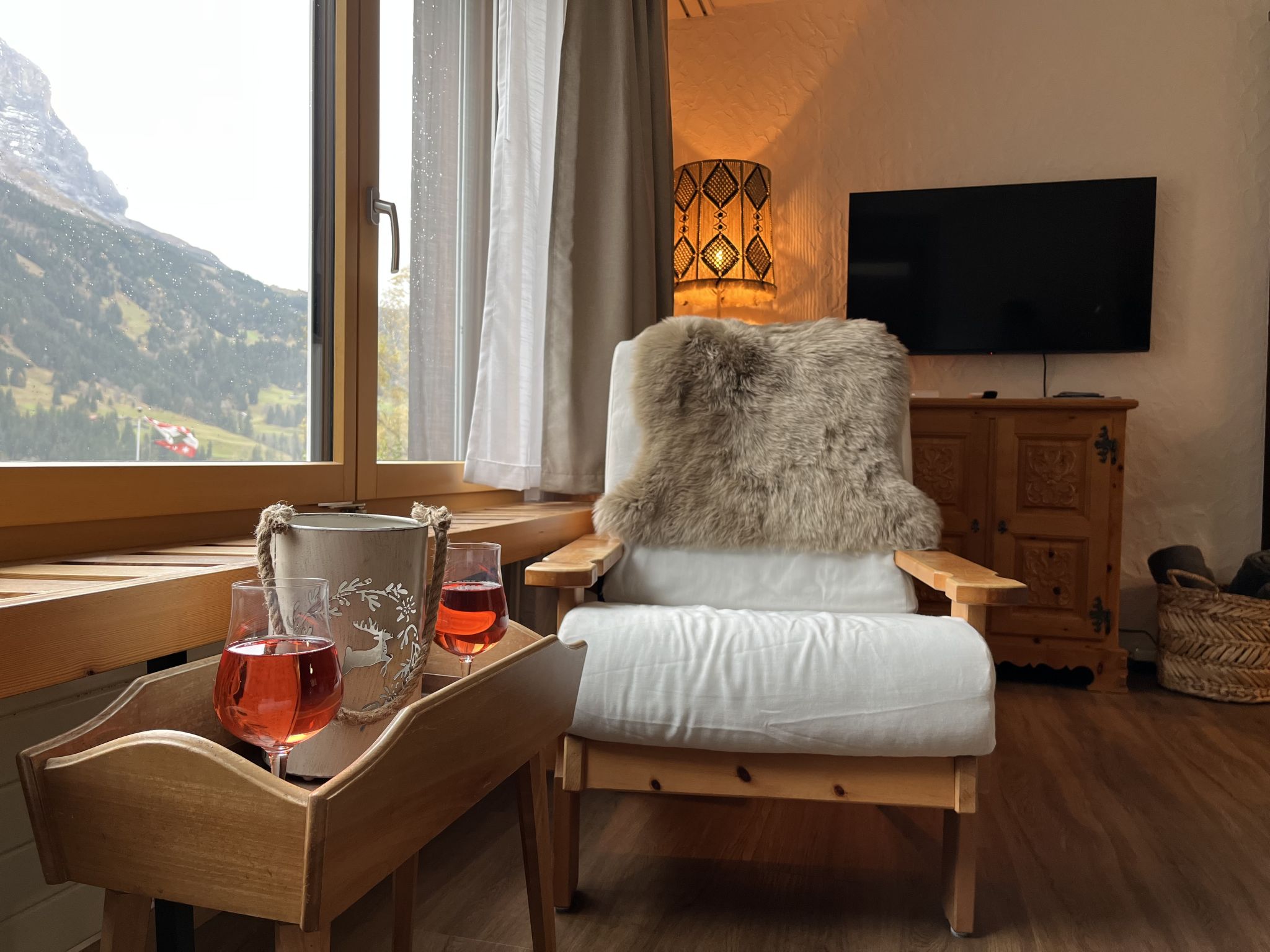 Foto 10 - Appartamento con 1 camera da letto a Grindelwald con vista sulle montagne