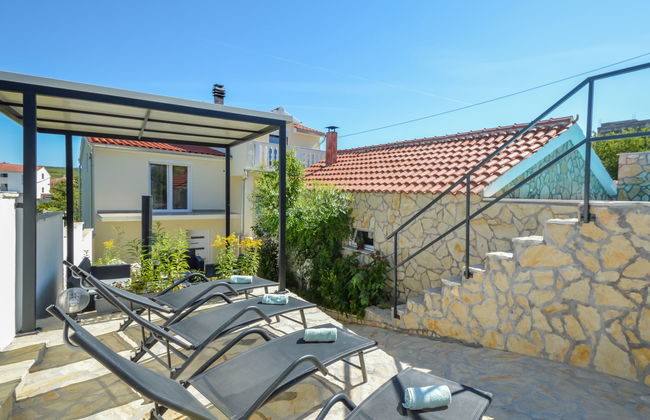 Casa de 3 quartos em Skradin com piscina privada e jardim - Foto 14