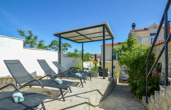 Casa de 3 quartos em Skradin com piscina privada e jardim - Foto 15