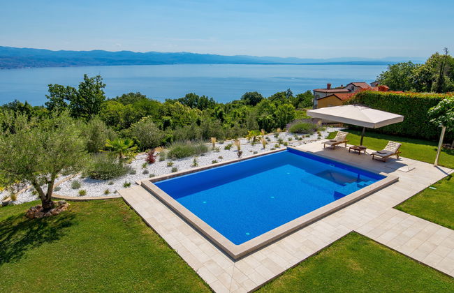 Casa de 4 quartos em Opatija com piscina privada e jardim - Foto 28