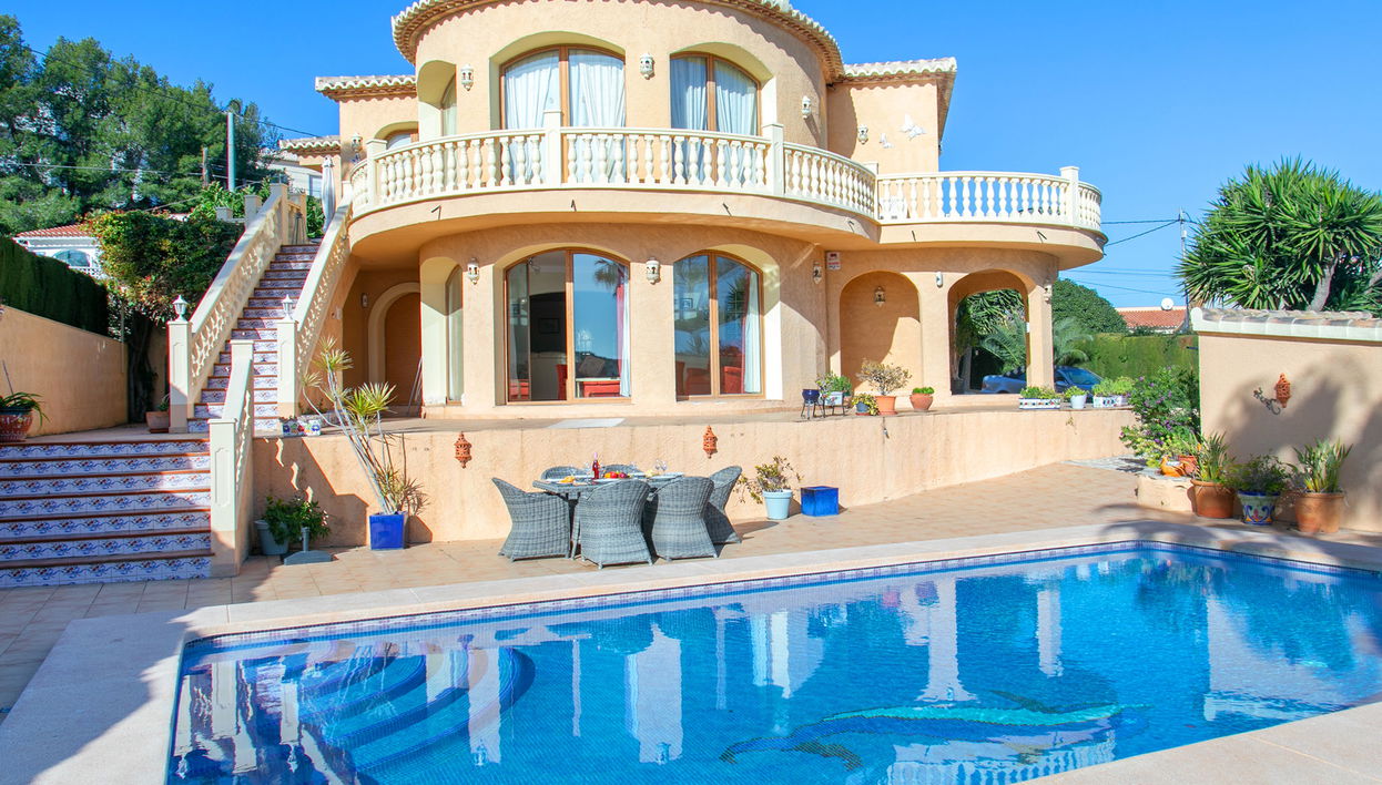 Maison de 3 chambres à Calp avec piscine privée et jardin - Photo 1