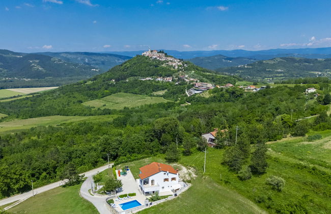 Casa de 4 quartos em Motovun com piscina privada e jardim - Foto 33