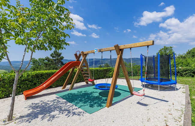 Casa de 4 quartos em Motovun com piscina privada e jardim - Foto 23