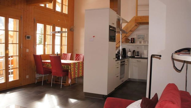 Apartment mit 2 Schlafzimmern in Adelboden mit garten - Foto 3